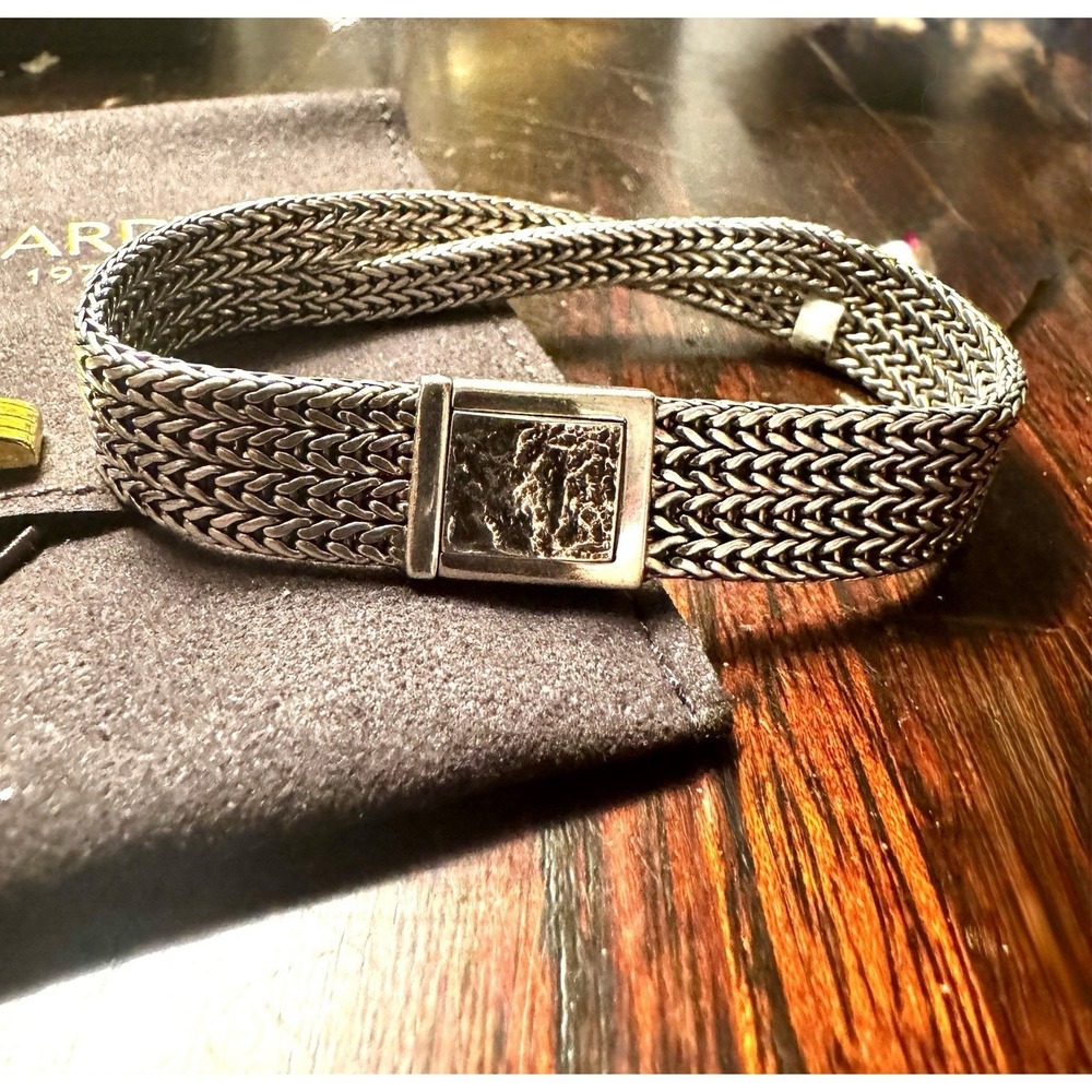 JOHN HARDY Rata Chain Crossover Bracelet in Sterling Silver‎